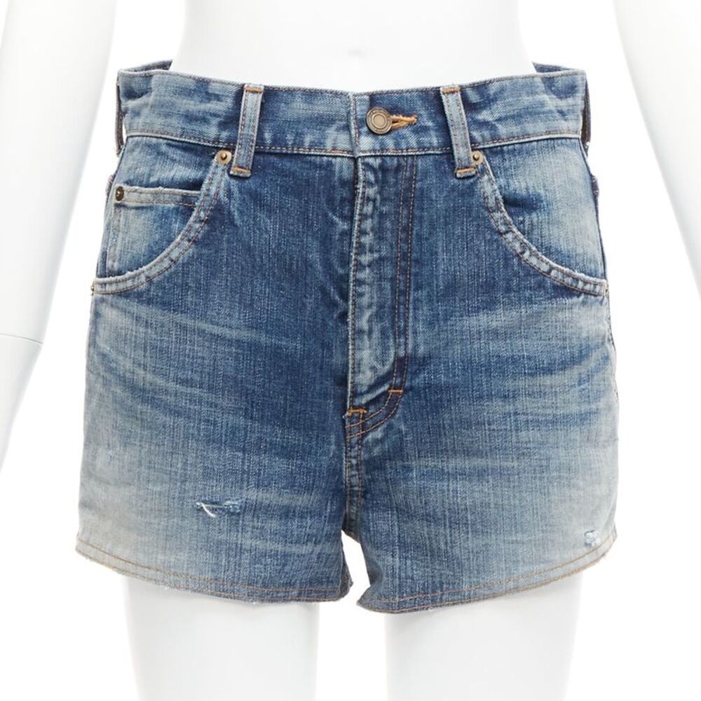 Saint Laurent 2020 High Waisted Shorts